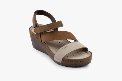 Leather Platform Sandal