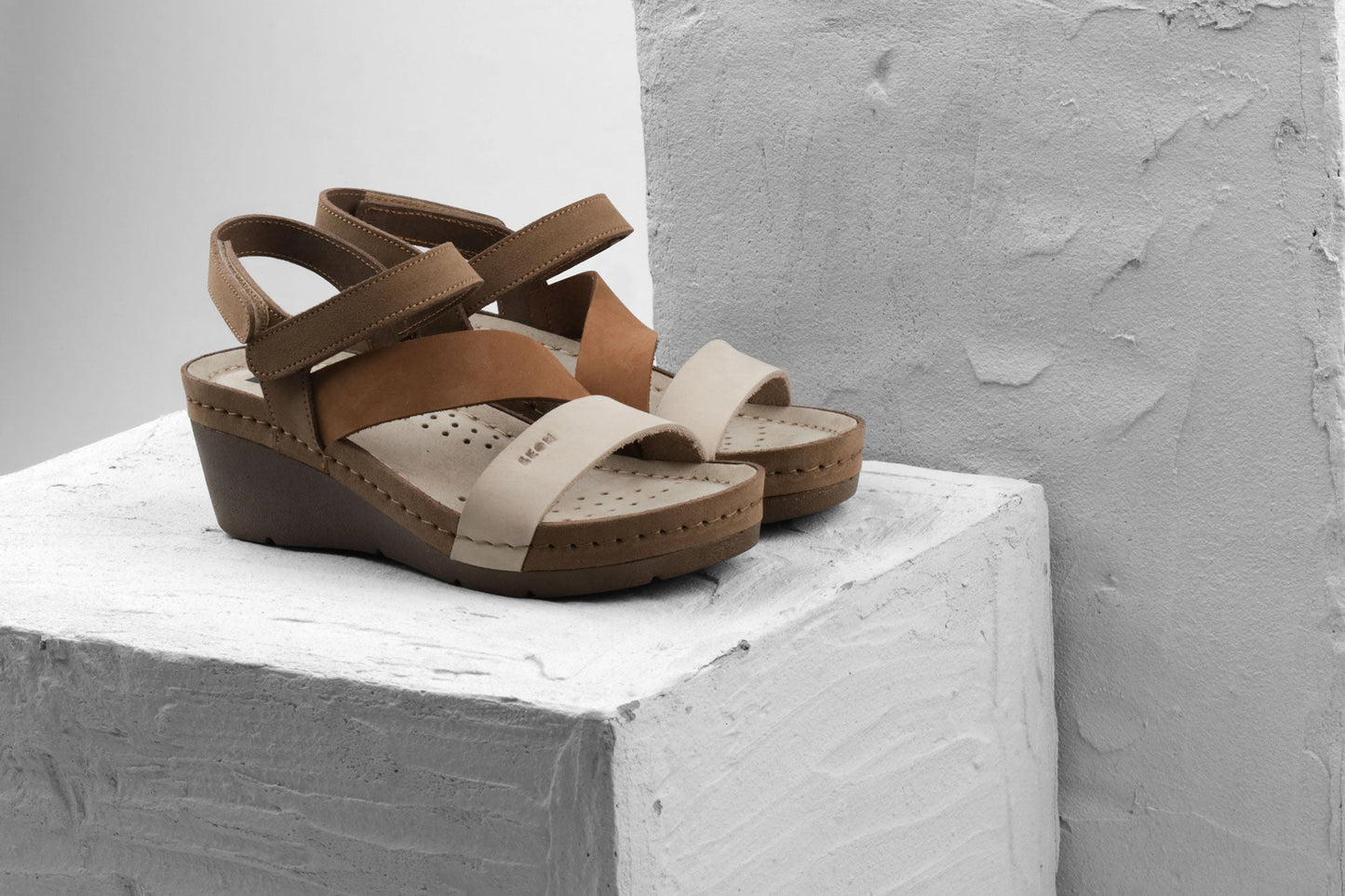 Leather Platform Sandal