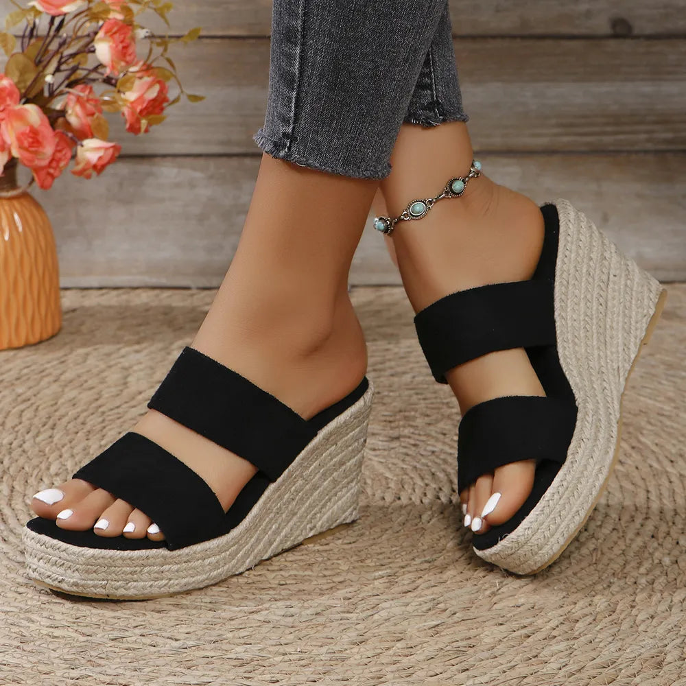 Open Toe Platform Sandals