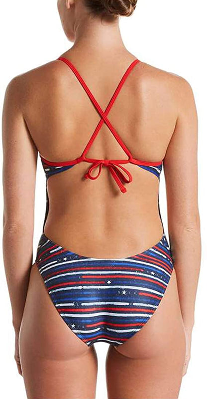 Nike Women's Crossback Cut-Out One Piece