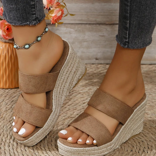 Open Toe Platform Sandals