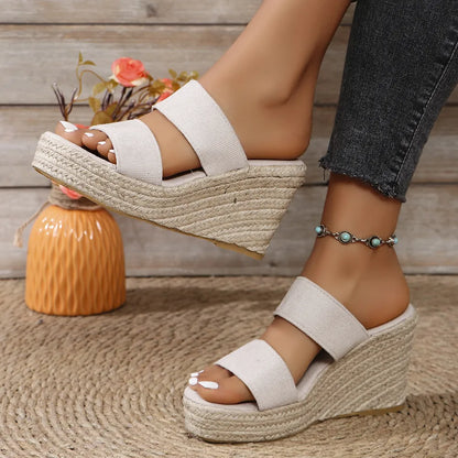 Open Toe Platform Sandals