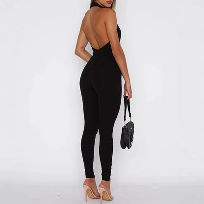 Halter Backless Jumpsuit