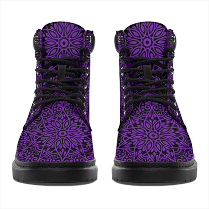 Flamingo Mandala Boots