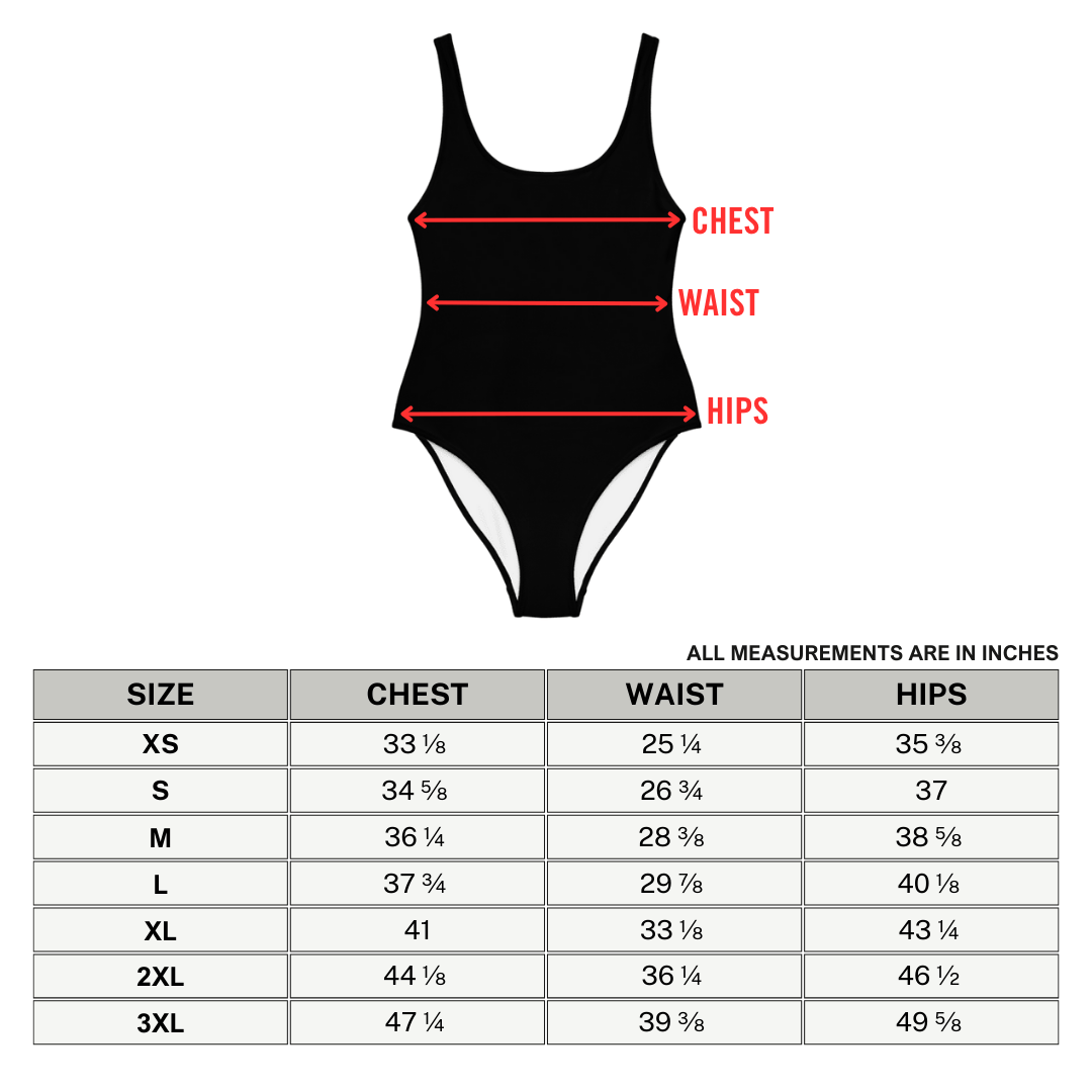 Ouija Board One Piece Swimsuit