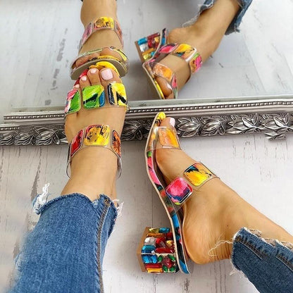 Multi Colors Fashion Sandal