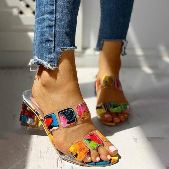Multi Colors Fashion Sandal
